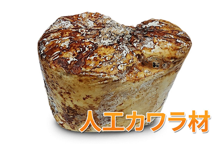 人工カワラ材を使用した産卵セット方法について